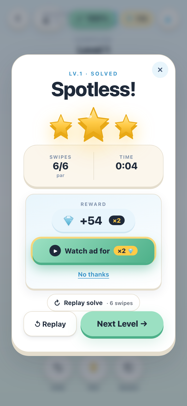The tidy little win